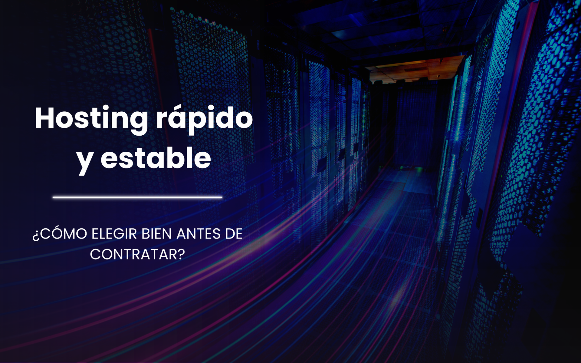 Hosting más estables y rápidos en Chile