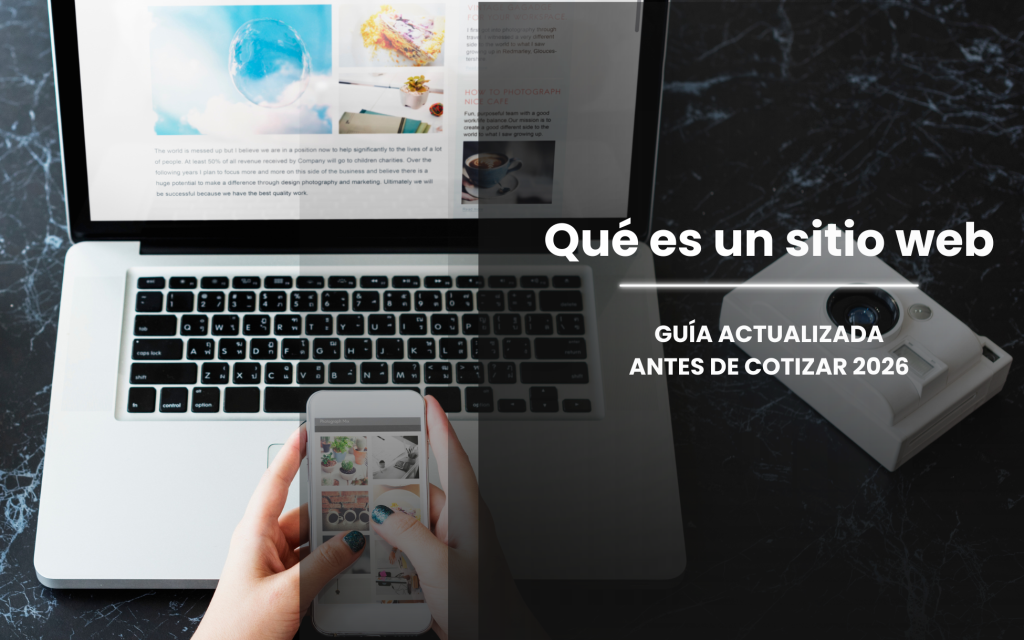 qué es un sitio web